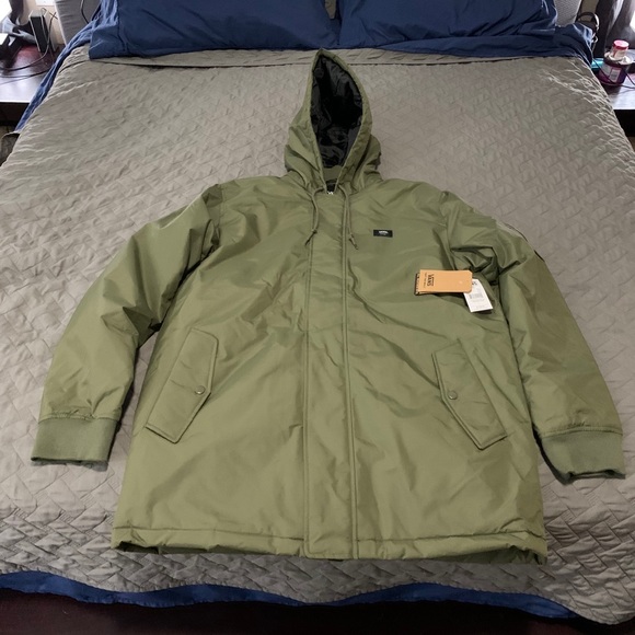 Vans all weather MTE Mens Large Jacket Green NWT - Picture 3 of 7